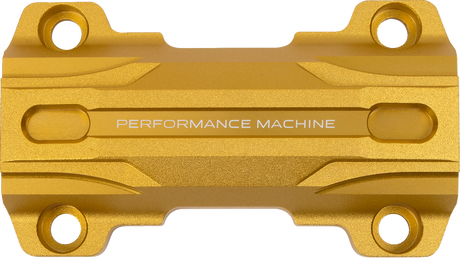 PERFORMANCE MACHINE (PM) Adapter - Gauge Relocation Kit - Gold Ops? 0208-2196-SMG