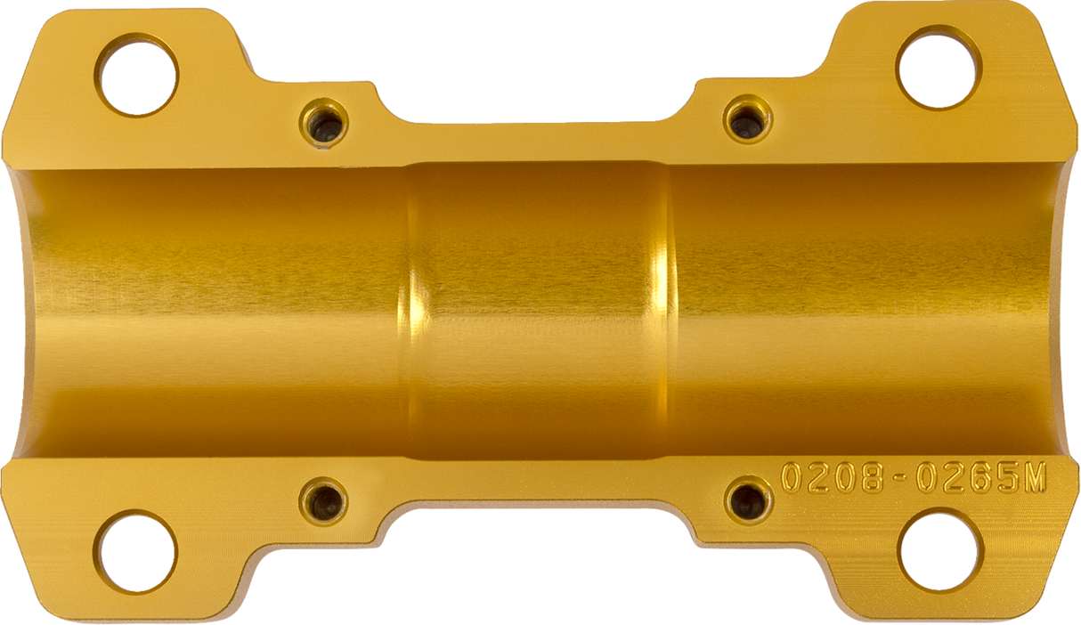 PERFORMANCE MACHINE (PM) Adapter - Gauge Relocation Kit - Gold Ops? 0208-2196-SMG