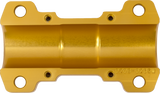 PERFORMANCE MACHINE (PM) Adapter - Gauge Relocation Kit - Gold Ops? 0208-2196-SMG