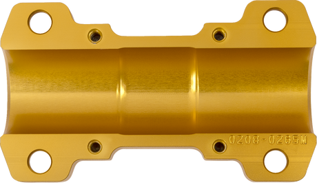 PERFORMANCE MACHINE (PM) Adapter - Gauge Relocation Kit - Gold Ops? 0208-2196-SMG