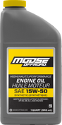 MOOSE OFFROAD Synthetic Engine Oil - 15W50 - 1 US quart 219382
