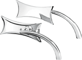 ARLEN NESS Mirror - Micro - Four-Point - Side View - Rectangle - Chrome - Left 13-416