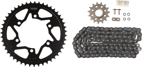 VORTEX CK6451 Chain and Sprocket Kit - HFRS - Black - Yamaha FZ/MT-09/XSR900 | Street