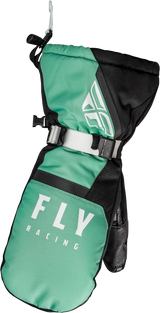 Fly Racing - Cascade Mittens Black/Mint Xl