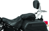 Kuryakyn Fixed Mounts Multi-Purpose Driver & Passenger Backrest 18-Up Softail Black - Cycle City Outdoors