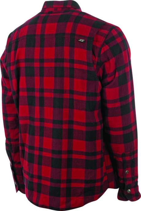 Speed and Strength Black 9 2.0 Moto Shirt Red - Small - Cycle City Outdoors