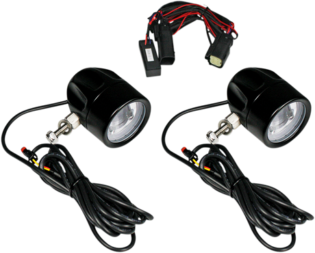 Custom Dynamics LED Fog Light - SS8 - Black PB-FOG-SS8-B - Cycle City Outdoors