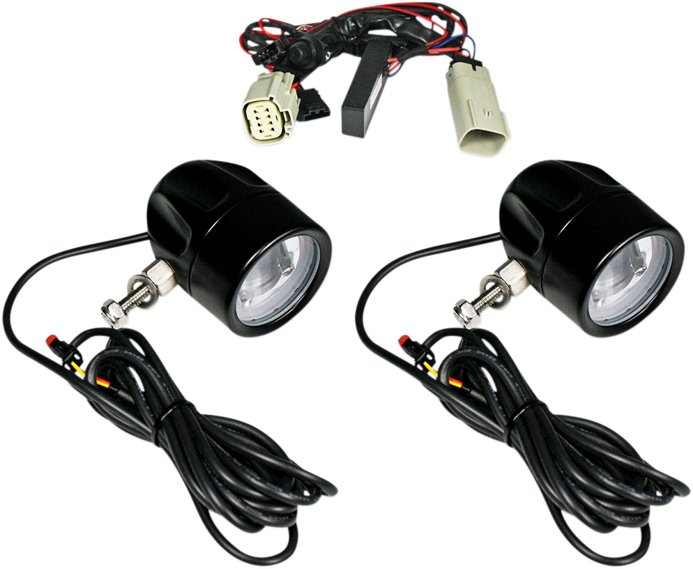Custom Dynamics LED Fog Light - Trike - Black PB-FOG-TKE-B - Cycle City Outdoors