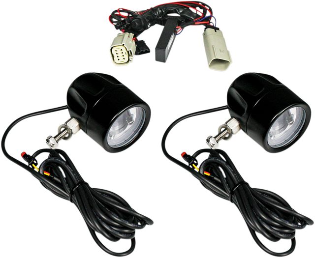 Custom Dynamics LED Fog Light - Trike - Black PB-FOG-TKE-B - Cycle City Outdoors