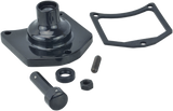 DRAG SPECIALTIES Solenoid End Cover - Starter Button - Gloss Black 79-4007