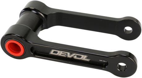 DEVOL Lowering Link - Lowers 1.50" - Black 0115-1205