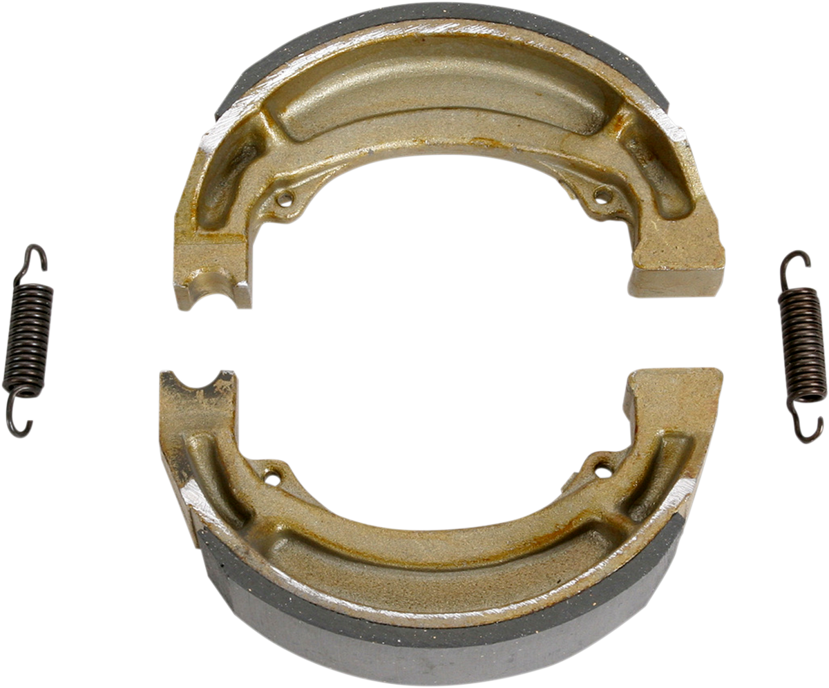 EBC Smooth Organic Base Brake Shoes - 604 (Suzuki DR-Z125L / Kawasaki KLX125 1980–2025)
