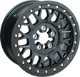 MOOSE OFFROAD Wheel - 346X - Beadlock/5 Lug - Front/Rear - Black - 15x7 - 5/4.5 - 5+2 346BLMO 157545MB54