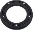 TRASK Assault Derby Cover with Window - Matte Black - Big Twin TM-0040MBK