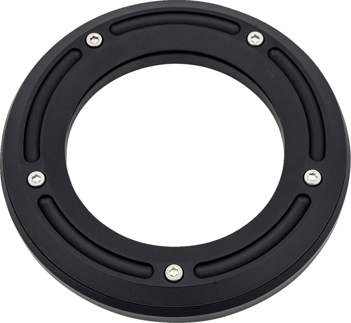 TRASK Assault Derby Cover with Window - Matte Black - Big Twin TM-0040MBK