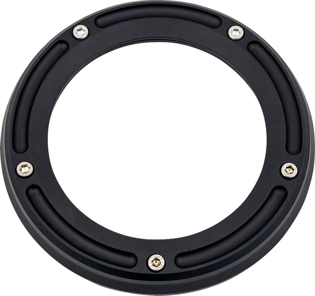 TRASK Assault Derby Cover with Window - Matte Black - Touring/Trike TM-0041MBK