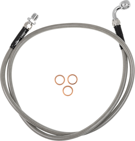 MOOSE OFFROAD Stainless Steel Braided Clutch Line - Gas Gas G06-3-004/P