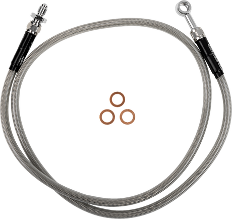 MOOSE OFFROAD Stainless Steel Braided Clutch Line - TC/SX 85 K01-3-032/P