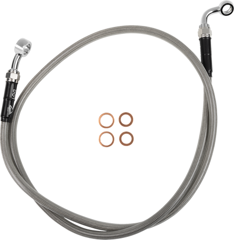 MOOSE OFFROAD Stainless Steel Braided Clutch Line - Gas Gas/Husqvarna H01-3-021/P