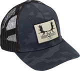 MOOSE OFFROAD MUD Euro Hat - Black Camo C2402771