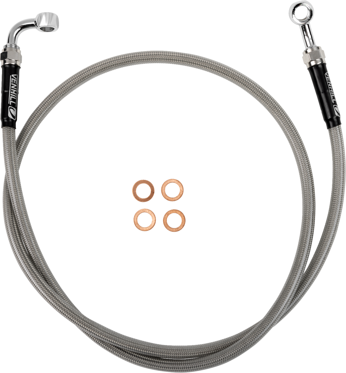 MOOSE OFFROAD Stainless Steel Braided Clutch Line - Gas Gas/Husqvarna/KTM K01-3-041/P