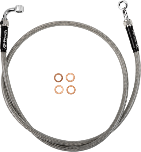 MOOSE OFFROAD Stainless Steel Braided Clutch Line - Gas Gas/Husqvarna/KTM K01-3-041/P