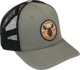 MOOSE OFFROAD MUD Badge Hat - Olive/Black C2402770