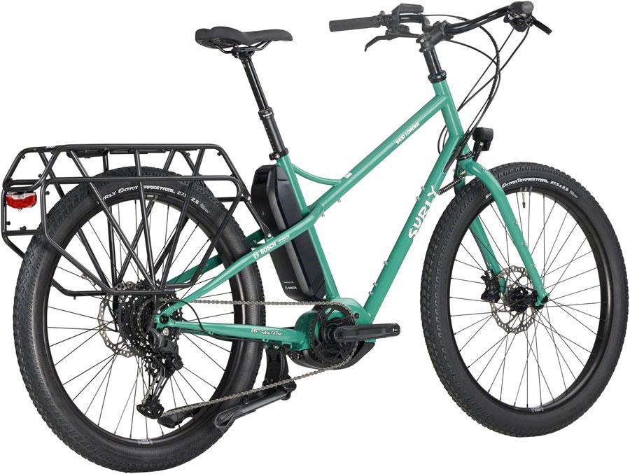 Surly Skid Loader Cargo Ebike 27.5" Steel Illegal Smile Green MD
