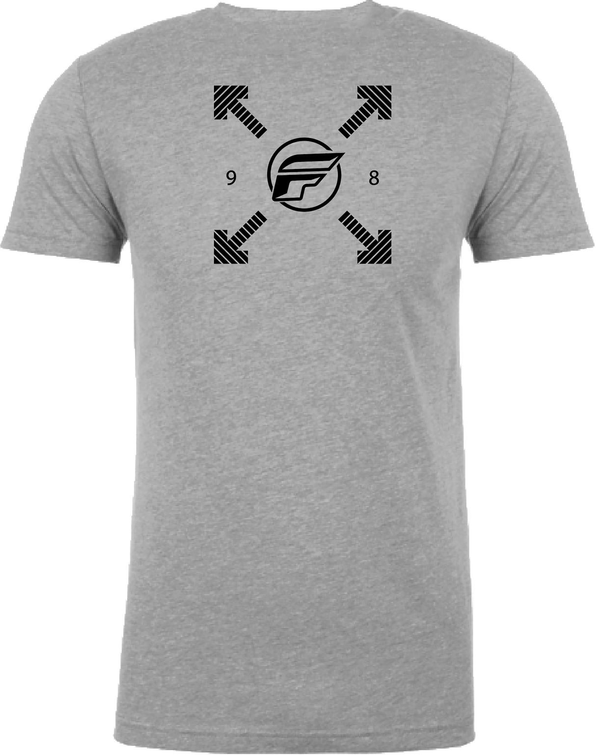 Fly Lost Tee Dark Grey Heather Lg - Cycle City Outdoors