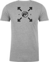 Fly Lost Tee Dark Grey Heather Md - Cycle City Outdoors