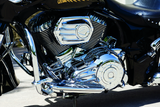 Kuryakyn Cylinder Base Cover Indian Models Chrome - Cycle City Outdoors