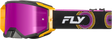 Zone Elite Goggle Blk/Yel/Pur W/ Magenta Mirror/Smoke Lens