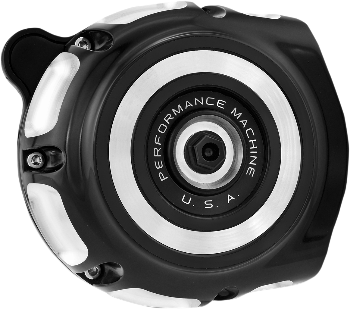 PERFORMANCE MACHINE (PM) Vintage Air Cleaner - Contrast Cut* 0206-2133-BM
