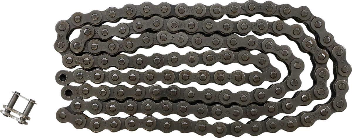 JT CHAINS JTC428HDR122SL 428 HDR - Heavy Duty Drive Chain - Steel - 122 Links | Adventure/Off-Road