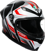 AGV K6 S Helmet - Karve - Matte Black/White/Red - XL 2118395002-025-XL