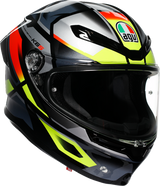 AGV K6 S Helmet - Erazer - Black/Red/Yellow Fluo - Medium 2118395002-026-M
