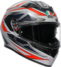 AGV K3 Helmet - Space - Matte White/Red Fluo - 2XL 2118381004-020-XXL