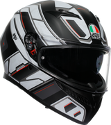 AGV K3 Helmet - Rivia - Matte Black/White - 2XL 2118381004-019-XXL