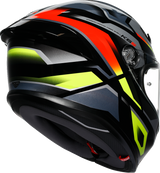 AGV K6 S Helmet - Erazer - Black/Red/Yellow Fluo - Large 2118395002-026-L