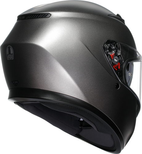 AGV K3 Helmet - Mono - Matte Luna Gray - 2XL 2118381004-023-XXL