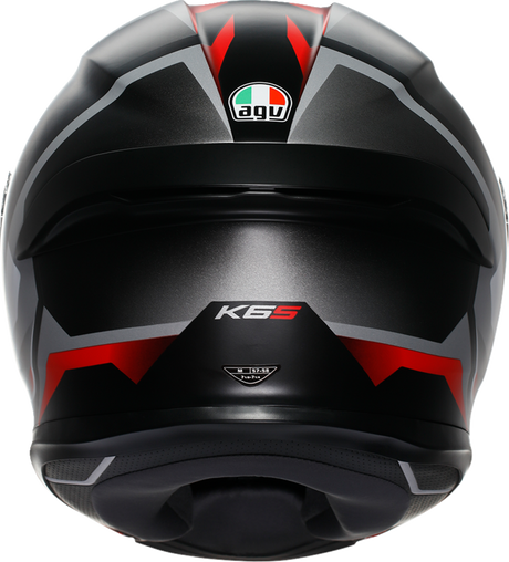 AGV K6 S Helmet - Karve - Matte Black/White/Red - 2XL 2118395002-025-XXL