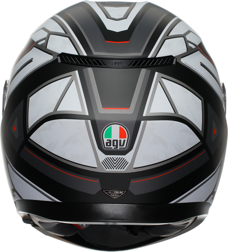AGV K3 Helmet - Rivia - Matte Black/White - XL 2118381004-019-XL