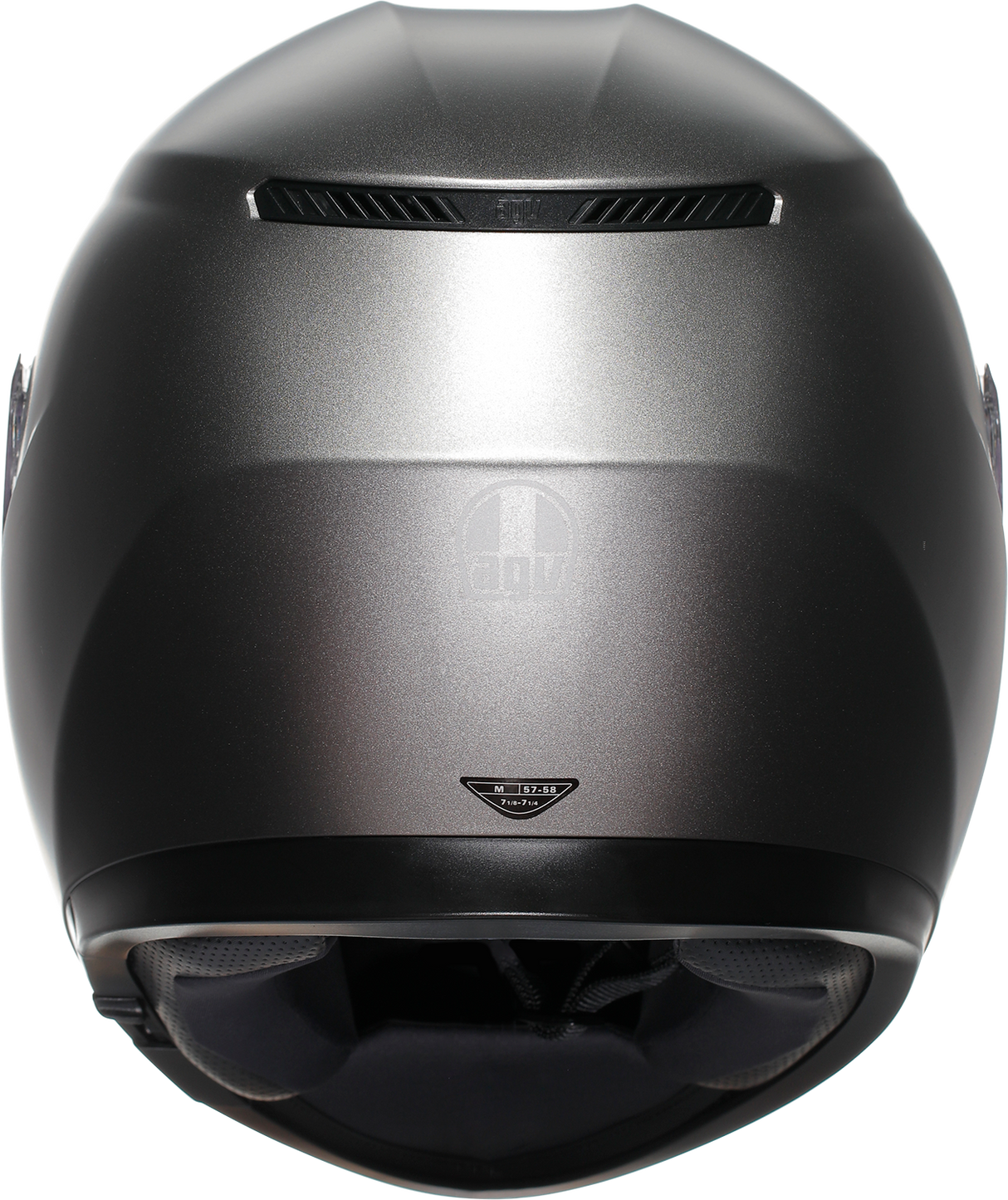 AGV K3 Helmet - Mono - Matte Luna Gray - 2XL 2118381004-023-XXL