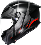 AGV K6 S Helmet - Karve - Matte Black/Gray/Red - XL 2118395002-024-XL