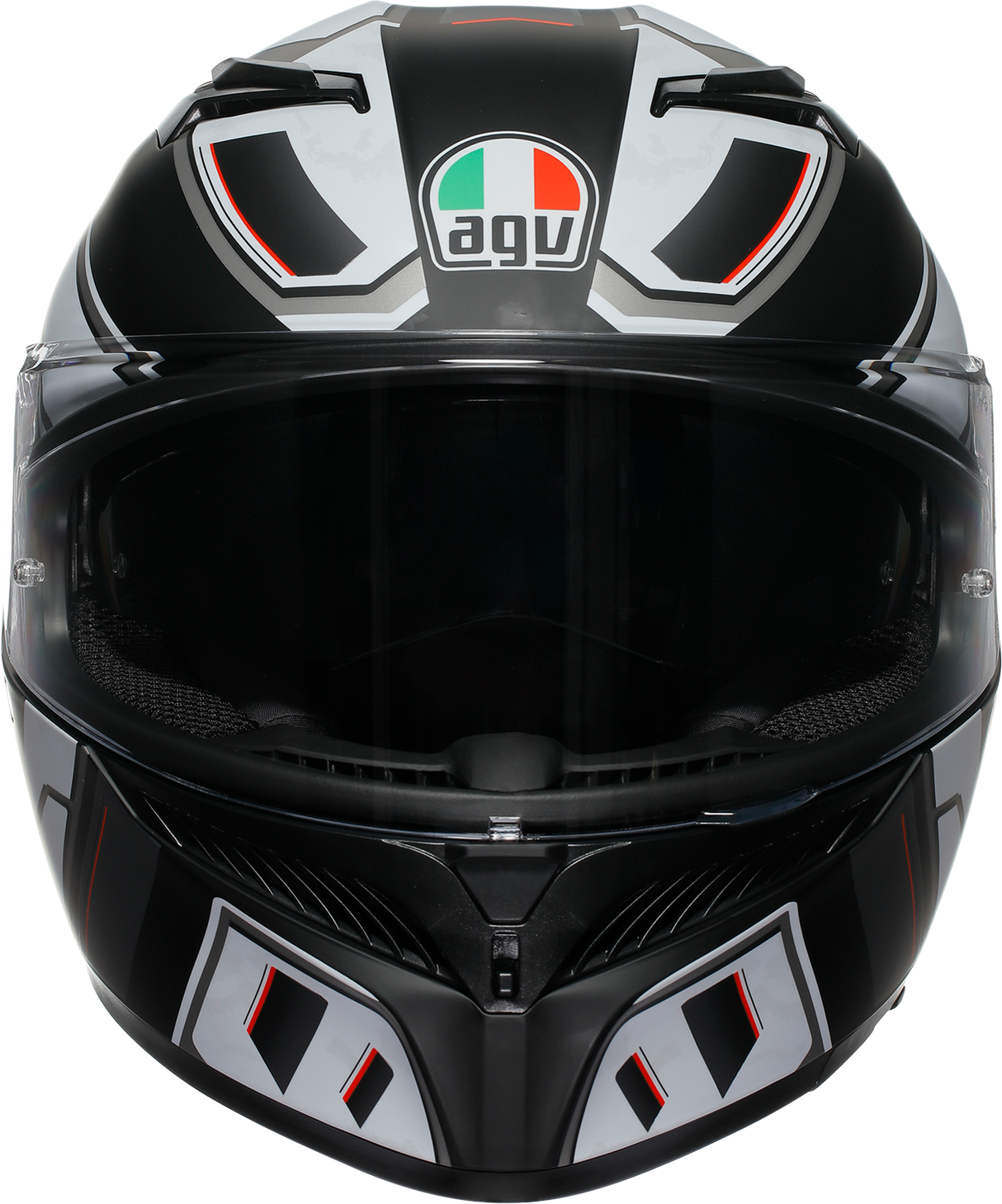 AGV K3 Helmet - Rivia - Matte Black/White - 2XL 2118381004-019-XXL