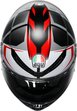 AGV K6 S Helmet - Karve - Matte Black/White/Red - 2XL 2118395002-025-XXL