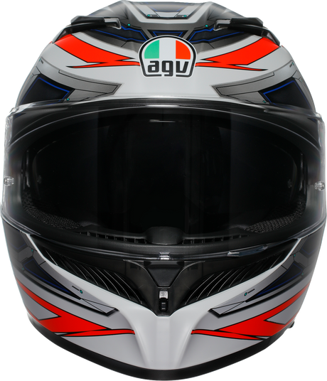 AGV K3 Helmet - Space - Matte White/Red Fluo - Medium 2118381004-020-M