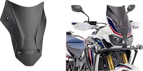 GIVI Windshield - Matte Black - CRF1000L D1144BO