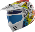 ICON Elsinore* Helmet - Doodle 3 - White - XL 0104-3441