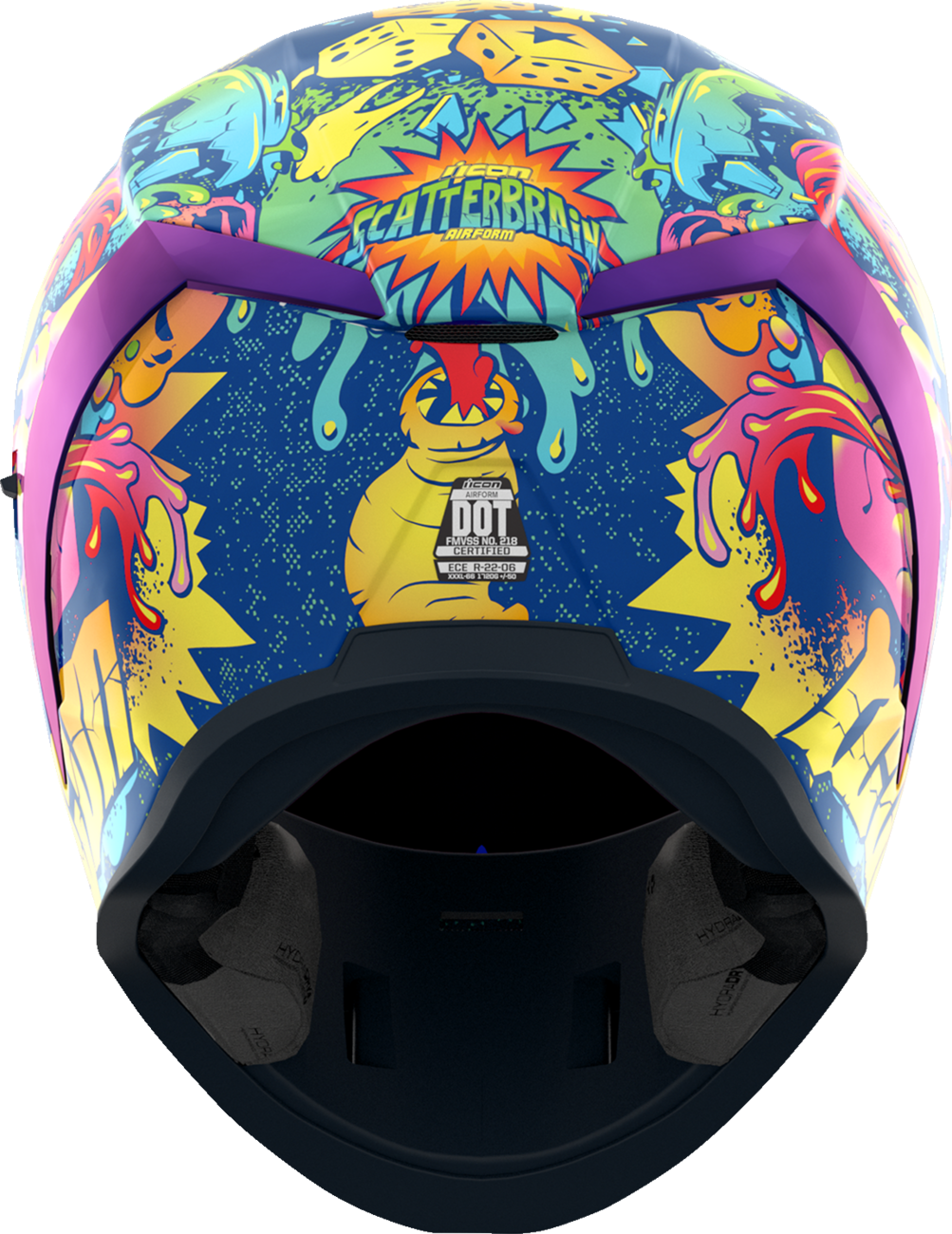 ICON Airform* Helmet - Scatterbrain - MIPS? - Purple - XL 0101-17920